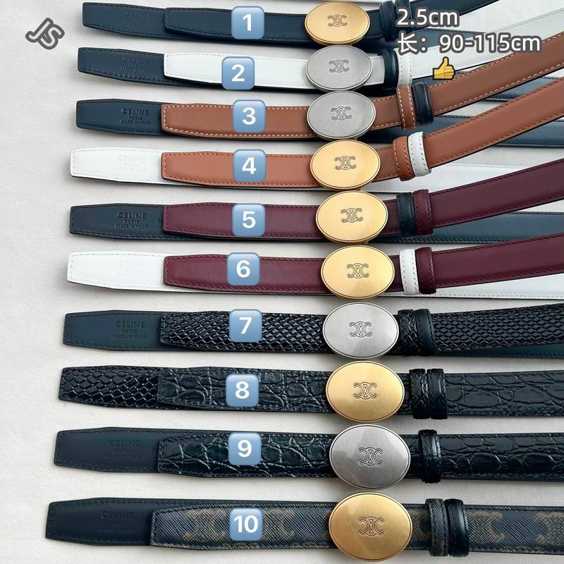 Celine belt 25mmX90-115cm 8L50